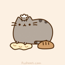 Котик и тесто