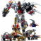 Вулканикус трансформеры игрушки - набор диноботов 5 в 1 Power of the Primes