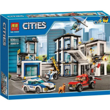 Конструктор полицейский участок bela 10660 Совместим LEGO City 60141