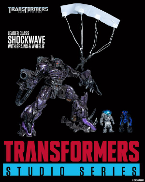 Трансформер Шоквейв Studio Series Лидер Класс Хасбро