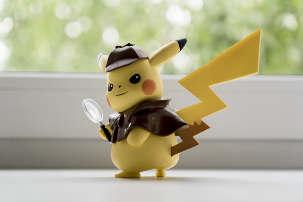 Детектив Пикачу игрушка - фигурка 14 см фото покемона