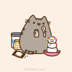 Плюшевый кот есть тортик