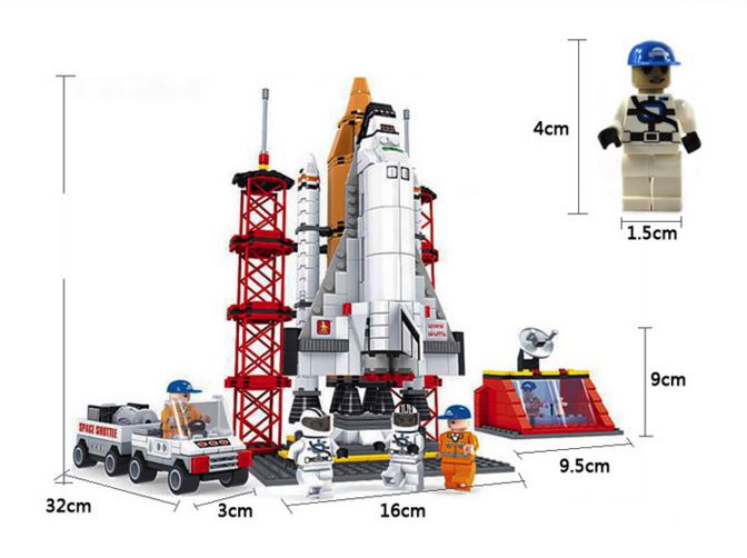 размеры космической ракеты